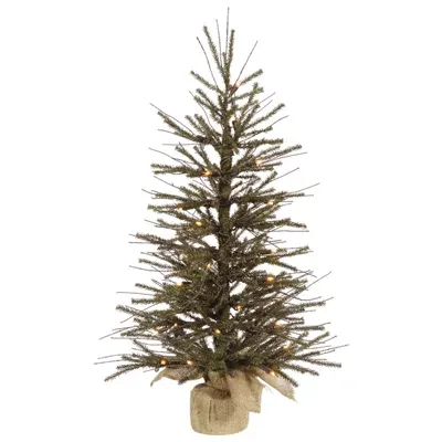 Vickerman 30" Vienna Twig Artificial Christmas Tree with 35 Lights