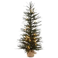 Vickerman 30" Vienna Twig Artificial Christmas Tree with 35 Lights