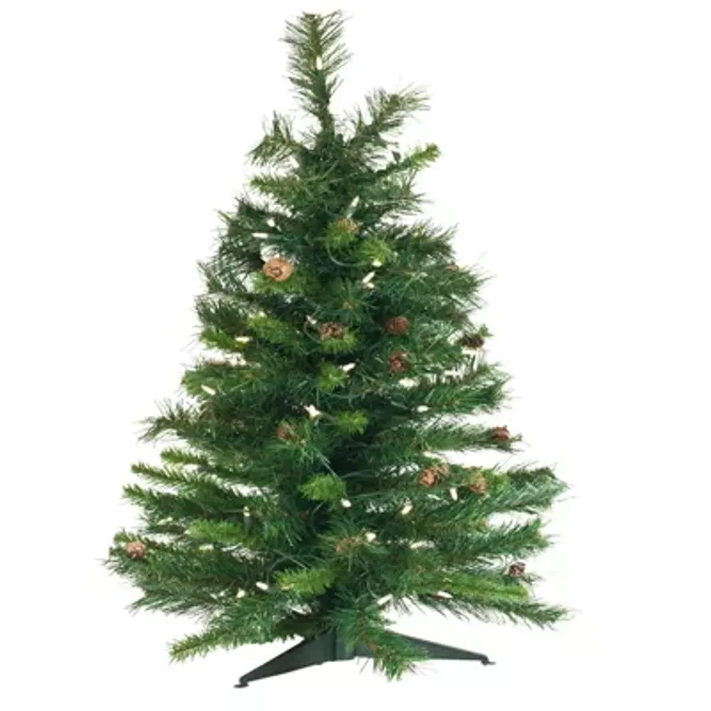 3' Cheyenne Pine Artificial Christmas Tree Unlit