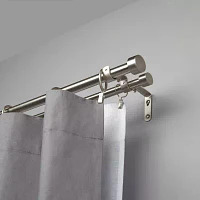 Umbra® Cappa Double Adjustable Curtain Rod