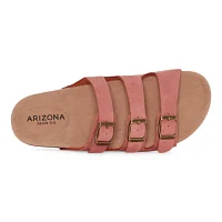 Arizona Jean Co Freya Womens Adjustable Strap Footbed Sandals