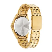 Citizen Quartz Mens Gold Tone Stainless Steel Bracelet Watch Bi5052-59e