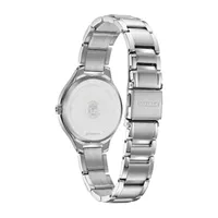 Citizen Corso Womens Diamond Accent Silver Tone Stainless Steel Bracelet Watch Fe2100-51e