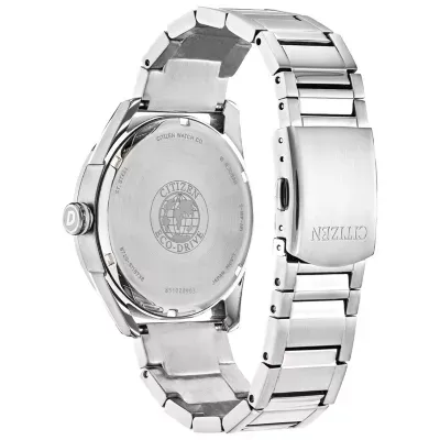 Citizen Mens Silver Tone Stainless Steel Bracelet Watch Aw0080-57a