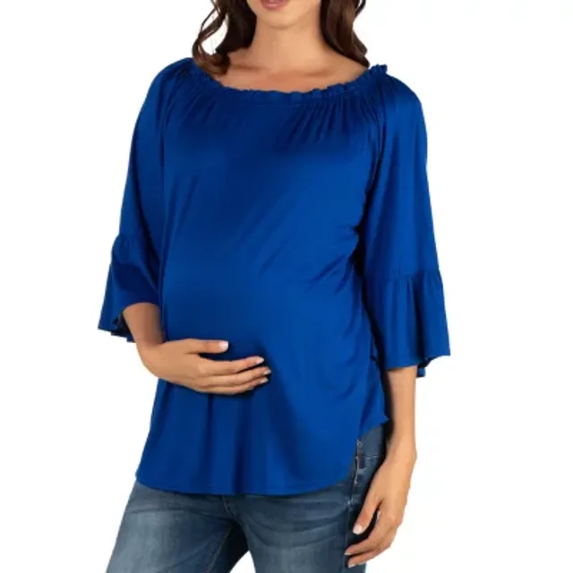 24seven Comfort Apparel 24/7 Comfort Apparel-Maternity Womens