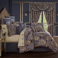 Five Queens Court Woodstock 4-pc. Damask + Scroll Comforter Set