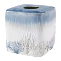 Avanti Abstract Coastal Tissue Box Cover