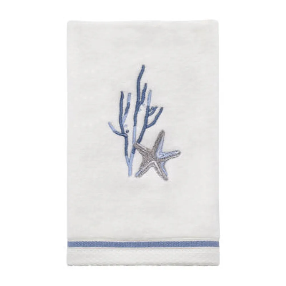 Avanti Abstract Coastal Beach + Nautical Fingertip Towels