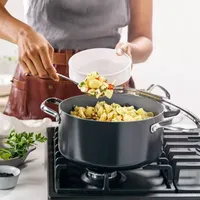 GreenPan Valencia Pro Hard Anodized Ceramic Non-Stick 5.5-qt. Stockpot with Lid