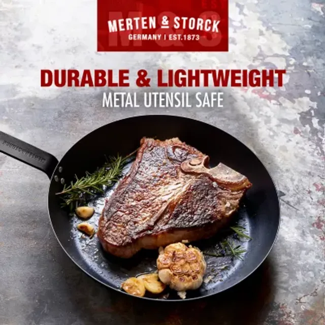 Merten & Storck - Carbon Steel Frypan, 12 Inch