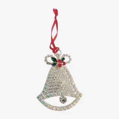 Vieste Rosa Rhinestone Bell Christmas Ornament