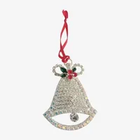 Vieste Rosa Rhinestone Bell Christmas Ornament