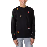 Opposuits Big Boys Round Neck Long Sleeve Pullover Sweater