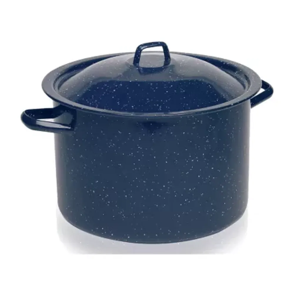 IMUSA Enamel Steel 4-Qt. Stockpot with Lid