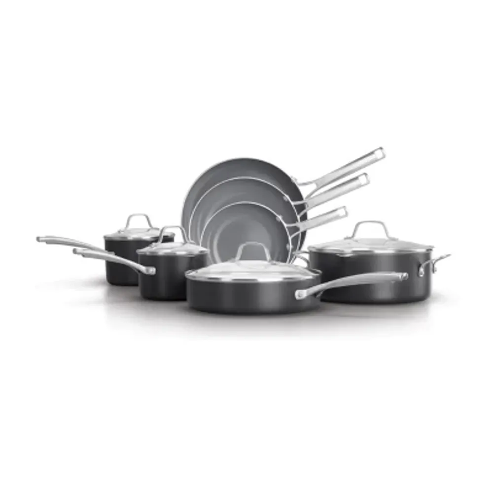 Calphalon Ceramic Non-Stick 11-pc. Cookware Set