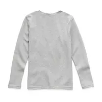 Thereabouts Little & Big Boys Henley Neck Long Sleeve Thermal Top