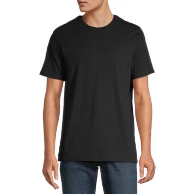 Xersion Xtreme Cotton Mens Crew Neck Short Sleeve T-Shirt