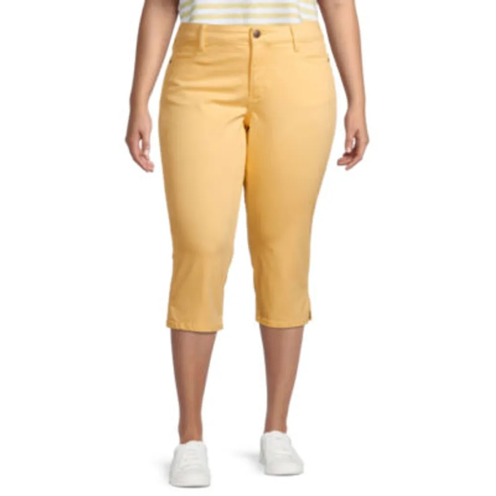  Yellow Capri Pants