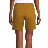 a.n.a Womens 7" Mid Rise Chino Short