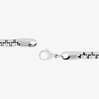 Stainless Steel / Inch Solid Link Link Bracelet