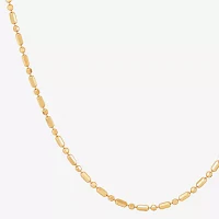 14K Gold Inch Fashion Chain Necklace