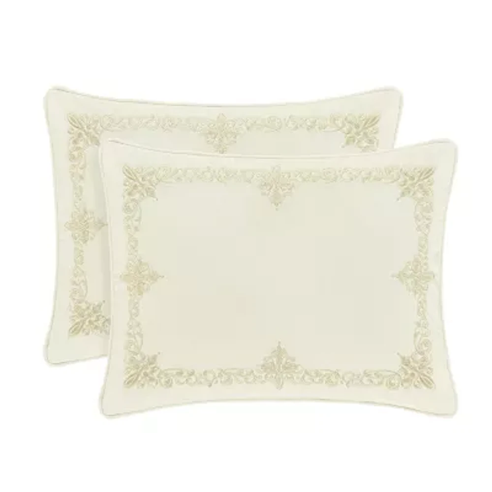 Queen Street Nicolas Winter White 3-pc. Duvet Cover Set