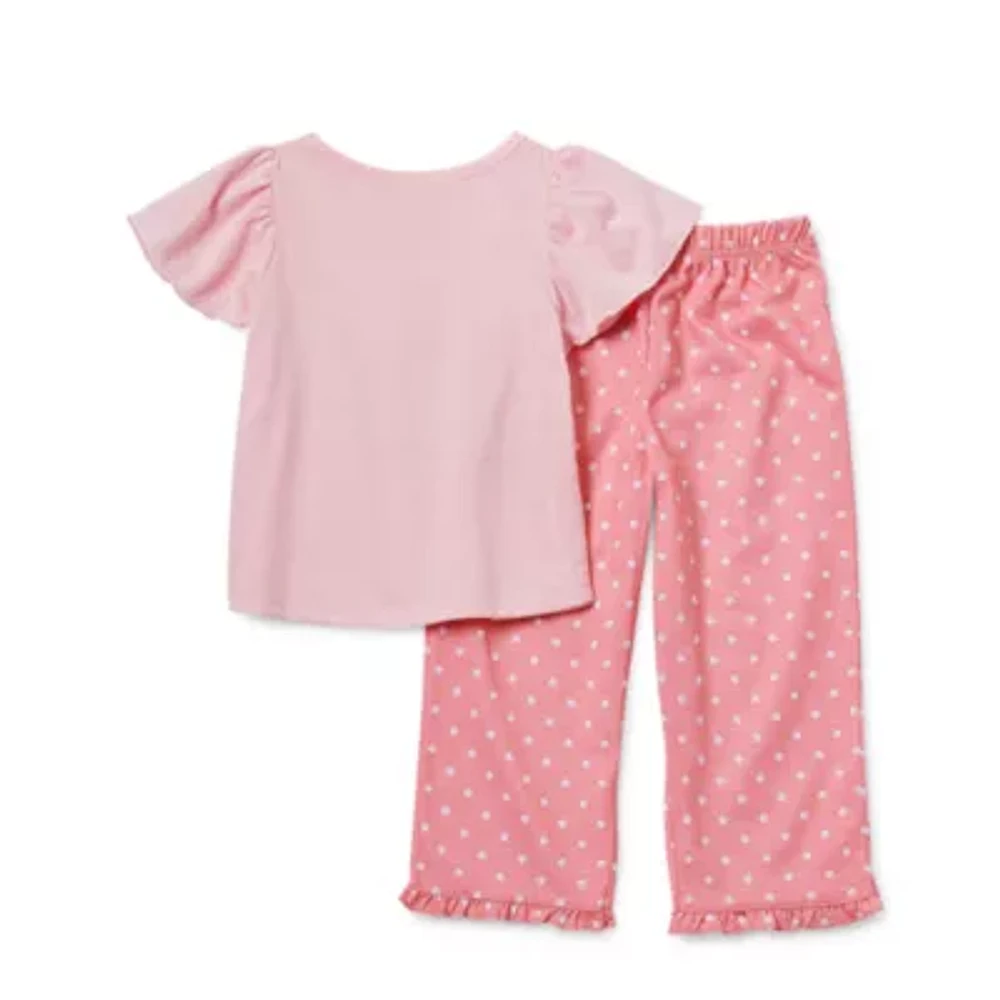 St. Eve Toddler Girls 4-pc. Pajama Set