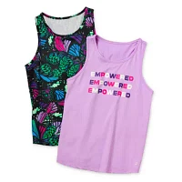 Xersion Little & Big Girls 2-pc. Crew Neck Tank Top