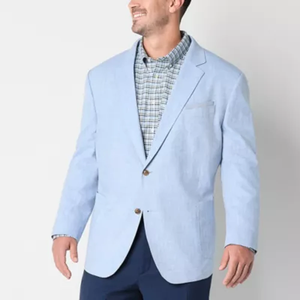 Stafford Linen Cotton Mens Classic Fit Linen Sport Coats