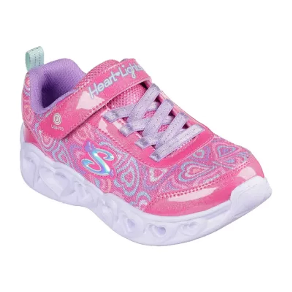 Skechers Girls Heart Lights Boogie Love Sneakers