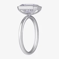 F / Si1) Womens 3 CT. Lab Grown White Diamond 10K Gold Solitaire Engagement Ring