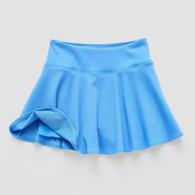 Xersion Ribbed Little & Big Girls Mid Rise Skort