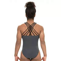 GK Strappy Back Workout Little & Big Sleeveless Leotard