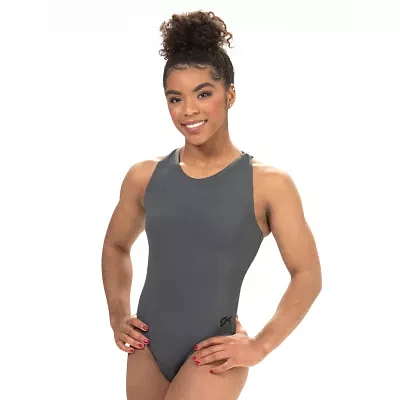 GK Strappy Back Workout Little & Big Sleeveless Leotards