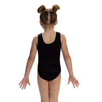 GK Scoop Back Tank Little & Big Sleeveless Leotard