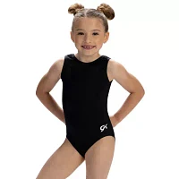 GK Scoop Back Tank Little & Big Sleeveless Leotard