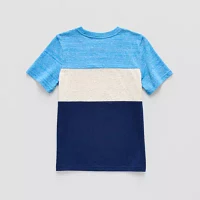 Thereabouts Little & Big Boys Crew Neck Short Sleeve T-Shirt