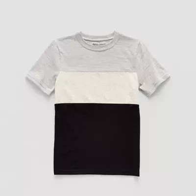 Thereabouts Little & Big Boys Crew Neck Short Sleeve T-Shirt