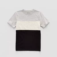 Thereabouts Little & Big Boys Crew Neck Short Sleeve T-Shirt
