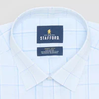 Stafford Slim Smart Tech Mens Fit Long Sleeve Dress Shirt