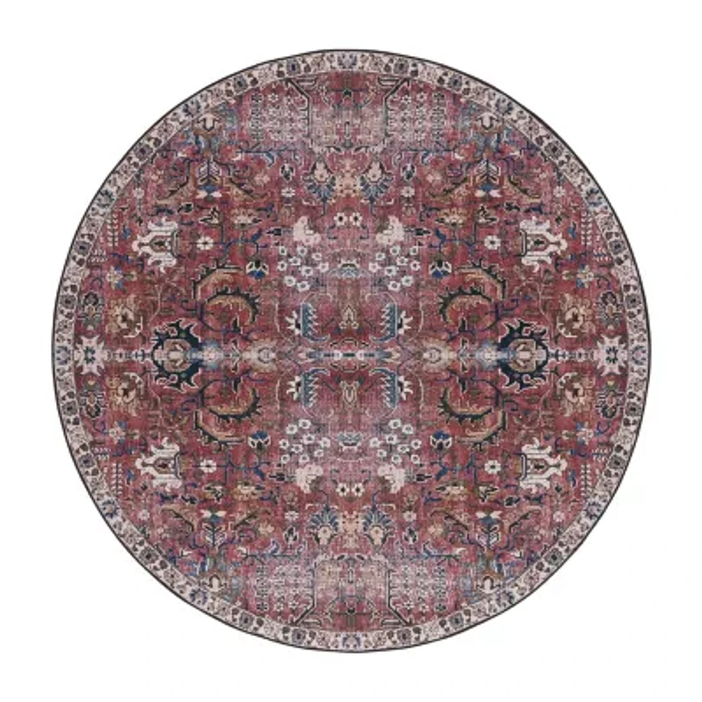 Safavieh Tucson Clay Indoor Round Area Rug