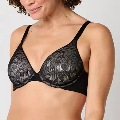 Liz Claiborne No Show Plunge Full Coverage Bra 355387