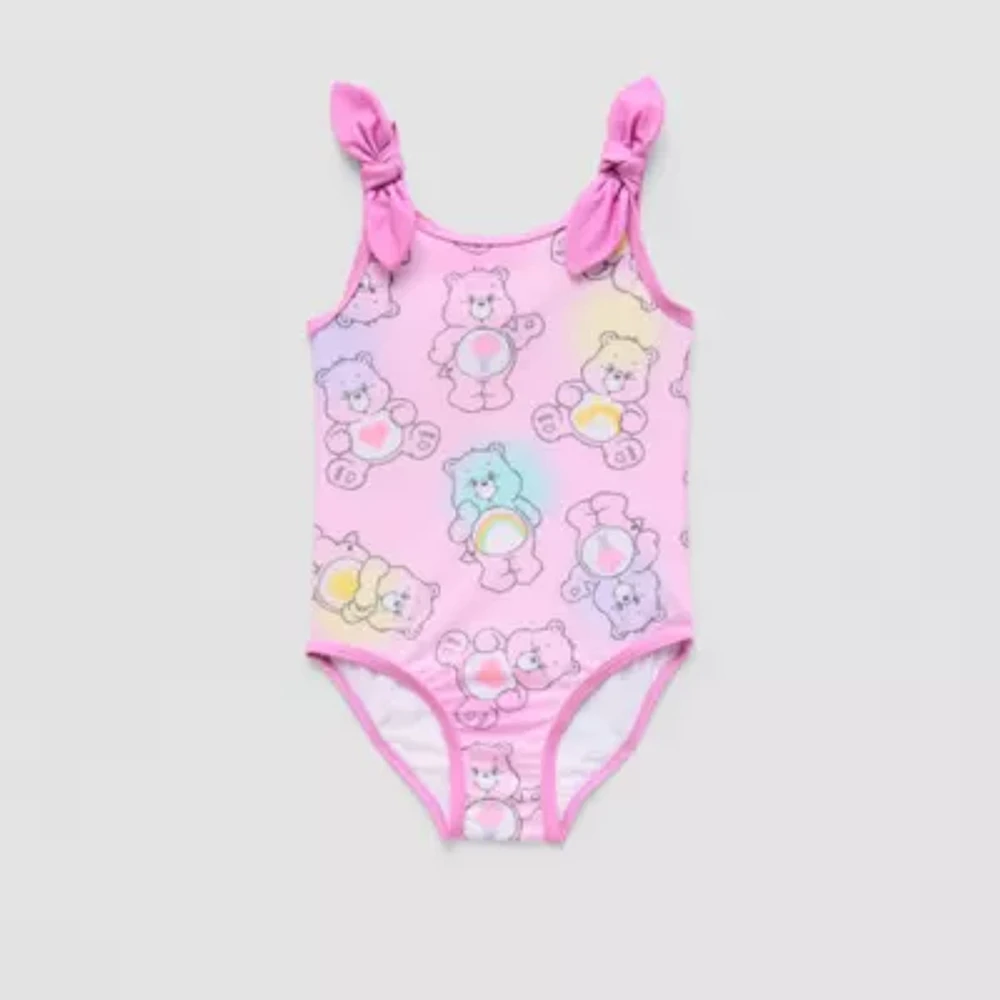 Toddler Girls Care Bears One Piece Swimsuit