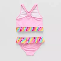 Toddler Girls Barbie Tankini Set