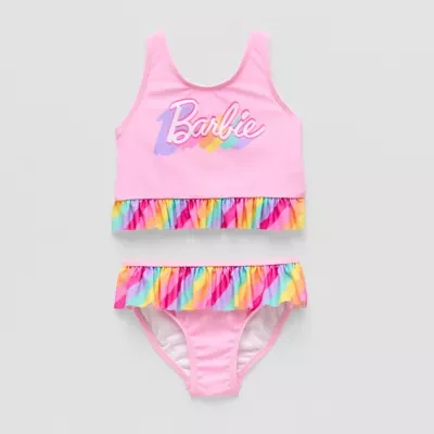 Toddler Girls Barbie Tankini Set