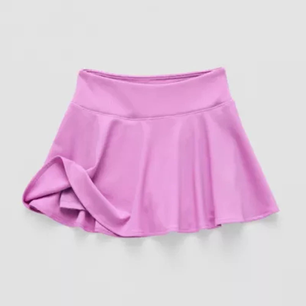 Xersion Ribbed Little & Big Girls Mid Rise Skort