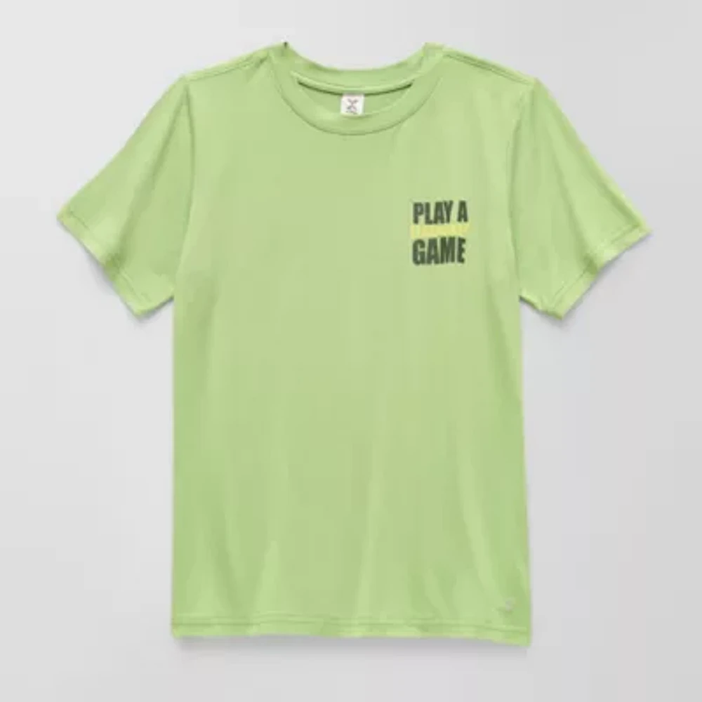 Xersion Little & Big Boys Crew Neck Short Sleeve T-Shirt