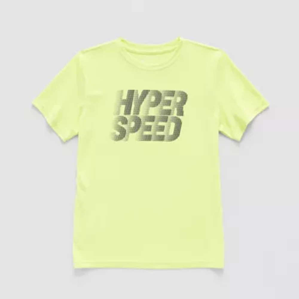 Xersion Little & Big Boys Crew Neck Short Sleeve Graphic T-Shirt