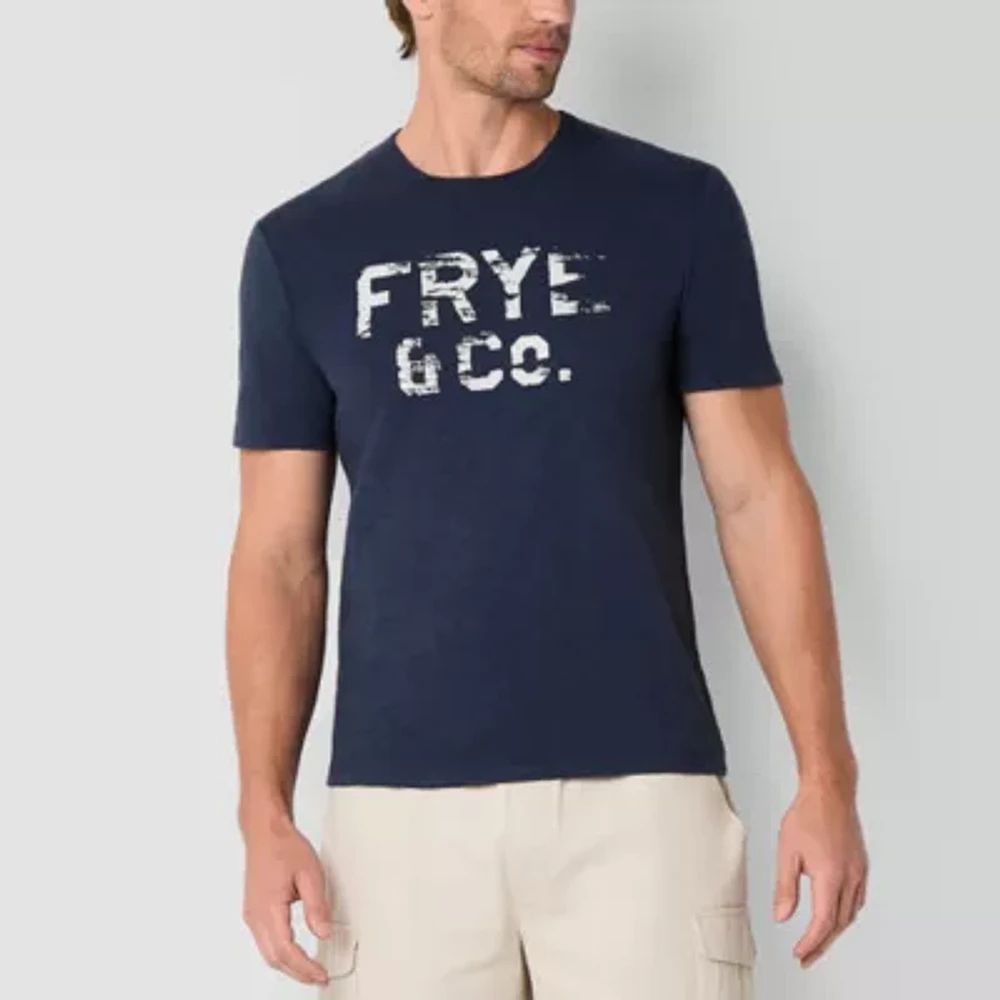 Frye and Co. Mens Crew Neck Short Sleeve T-Shirt