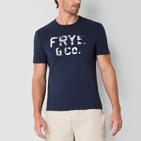 Frye and Co. Mens Crew Neck Short Sleeve T-Shirt